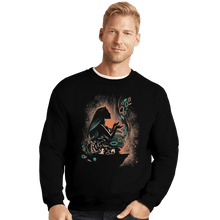 Load image into Gallery viewer, Shirts Crewneck Sweater, Unisex / Small / Black Listen To Your Heart