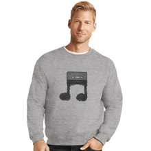 Load image into Gallery viewer, Shirts Crewneck Sweater, Unisex / Small / Sports Grey Made Of Music