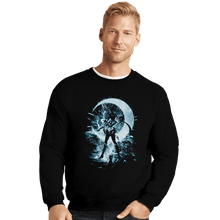 Load image into Gallery viewer, Shirts Crewneck Sweater, Unisex / Small / Black Sailor Storm