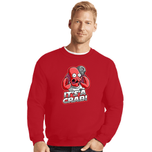 Load image into Gallery viewer, Shirts Crewneck Sweater, Unisex / Small / Red Why Not Ackbar?