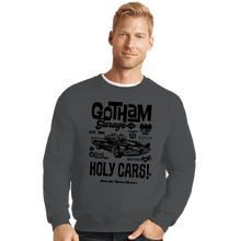 Load image into Gallery viewer, Daily_Deal_Shirts Crewneck Sweater, Unisex / Small / Charcoal Gotham Garage LTD