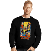 Load image into Gallery viewer, Daily_Deal_Shirts Crewneck Sweater, Unisex / Small / Black Dungeons & Edds