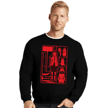 Load image into Gallery viewer, Daily_Deal_Shirts Crewneck Sweater, Unisex / Small / Black Power Model Sprue