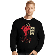 Load image into Gallery viewer, Daily_Deal_Shirts Crewneck Sweater, Unisex / Small / Black Coud Have Been An E-Mail