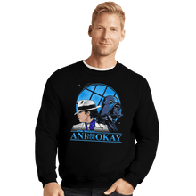 Load image into Gallery viewer, Shirts Crewneck Sweater, Unisex / Small / Black Are You Ok Ani