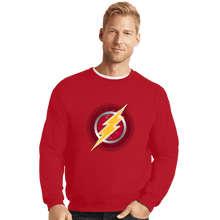 Load image into Gallery viewer, Shirts Crewneck Sweater, Unisex / Small / Red Speed Demon