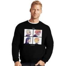 Load image into Gallery viewer, Shirts Crewneck Sweater, Unisex / Small / Black Turkz