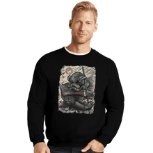 Load image into Gallery viewer, Shirts Crewneck Sweater, Unisex / Small / Black The Samurai Captain