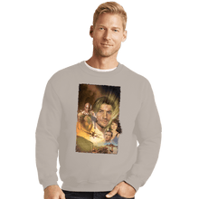 Load image into Gallery viewer, Secret_Shirts Crewneck Sweater, Unisex / Small / Sand The Mummy t-shirt