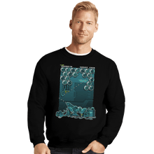 Load image into Gallery viewer, Shirts Crewneck Sweater, Unisex / Small / Black Alien Bobble