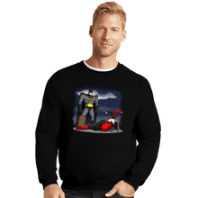 Load image into Gallery viewer, Daily_Deal_Shirts Crewneck Sweater, Unisex / Small / Black Rogue Quinn