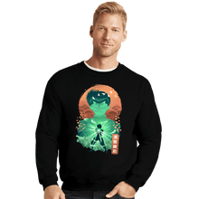 Load image into Gallery viewer, Daily_Deal_Shirts Crewneck Sweater, Unisex / Small / Black Yusuke's Spirit Strike