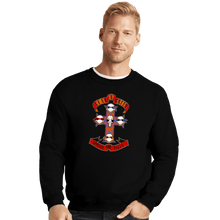 Load image into Gallery viewer, Shirts Crewneck Sweater, Unisex / Small / Black Appetite For Pizza