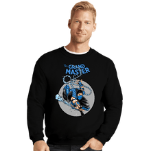 Load image into Gallery viewer, Daily_Deal_Shirts Crewneck Sweater, Unisex / Small / Black The Grand Master