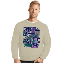 Load image into Gallery viewer, Daily_Deal_Shirts Crewneck Sweater, Unisex / Small / Sand The Puppet Master Case File
