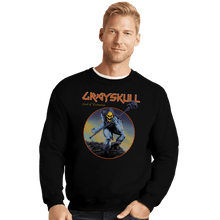 Load image into Gallery viewer, Daily_Deal_Shirts Crewneck Sweater, Unisex / Small / Black Skeletor Rocks