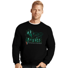 Load image into Gallery viewer, Daily_Deal_Shirts Crewneck Sweater, Unisex / Small / Black Welcome To The Matrix