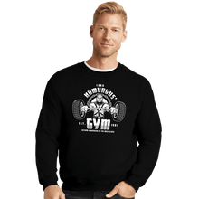 Load image into Gallery viewer, Secret_Shirts Crewneck Sweater, Unisex / Small / Black Lord Humungus' Gym