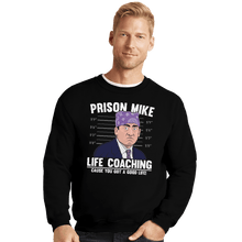 Load image into Gallery viewer, Shirts Crewneck Sweater, Unisex / Small / Black Prison Mike