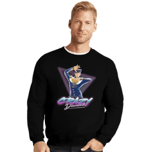 Load image into Gallery viewer, Shirts Crewneck Sweater, Unisex / Small / Black Crazy Diamond - Josuke