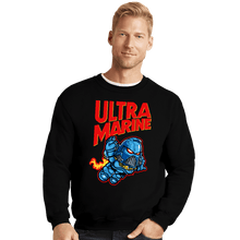 Load image into Gallery viewer, Shirts Crewneck Sweater, Unisex / Small / Black Ultrabro v3