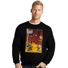 Load image into Gallery viewer, Secret_Shirts Crewneck Sweater, Unisex / Small / Black Battle Of The Misers