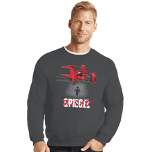 Load image into Gallery viewer, Shirts Crewneck Sweater, Unisex / Small / Charcoal Spiegel