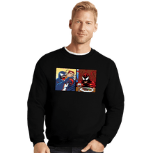 Load image into Gallery viewer, Shirts Crewneck Sweater, Unisex / Small / Black Symbiotes Yelling