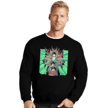 Load image into Gallery viewer, Shirts Crewneck Sweater, Unisex / Small / Black Never Give Up