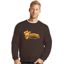 Load image into Gallery viewer, Shirts Crewneck Sweater, Unisex / Small / Dark Chocolate 7th Heaven