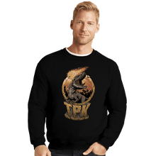 Load image into Gallery viewer, Daily_Deal_Shirts Crewneck Sweater, Unisex / Small / Black Prehistoric TPK