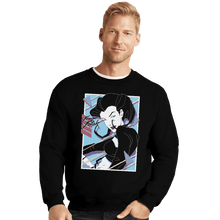 Load image into Gallery viewer, Shirts Crewneck Sweater, Unisex / Small / Black Aeon Flux