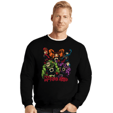 Load image into Gallery viewer, Secret_Shirts Crewneck Sweater, Unisex / Small / Black Morgue Stars Sale