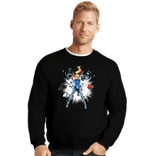 Load image into Gallery viewer, Daily_Deal_Shirts Crewneck Sweater, Unisex / Small / Black Shattered