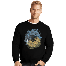 Load image into Gallery viewer, Shirts Crewneck Sweater, Unisex / Small / Black King Of The Monsters