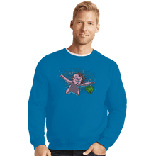Load image into Gallery viewer, Secret_Shirts Crewneck Sweater, Unisex / Small / Sapphire Smells Like Pick Of Destiny