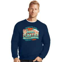 Load image into Gallery viewer, Secret_Shirts Crewneck Sweater, Unisex / Small / Navy Kino's Floaties