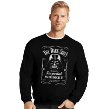 Load image into Gallery viewer, Daily_Deal_Shirts Crewneck Sweater, Unisex / Small / Black The Dark Side's Whiskey