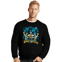 Load image into Gallery viewer, Shirts Crewneck Sweater, Unisex / Small / Black Intergalactic Rangers