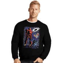 Load image into Gallery viewer, Shirts Crewneck Sweater, Unisex / Small / Black Killer Space Robot
