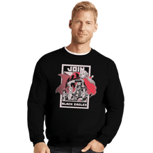 Load image into Gallery viewer, Shirts Crewneck Sweater, Unisex / Small / Black Join Black Eagles