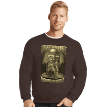 Load image into Gallery viewer, Shirts Crewneck Sweater, Unisex / Small / Dark Chocolate Be A Kid