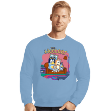 Load image into Gallery viewer, Daily_Deal_Shirts Crewneck Sweater, Unisex / Small / Powder Blue The Heelers