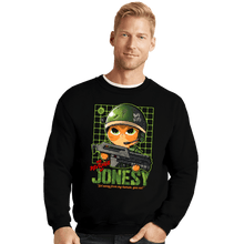 Load image into Gallery viewer, Daily_Deal_Shirts Crewneck Sweater, Unisex / Small / Black Revenge Of Jonesy