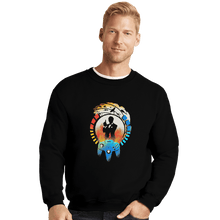 Load image into Gallery viewer, Shirts Crewneck Sweater, Unisex / Small / Black Golden Gun 64