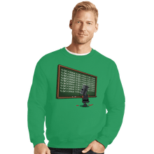 Load image into Gallery viewer, Daily_Deal_Shirts Crewneck Sweater, Unisex / Small / Irish Green Black Knight Detention