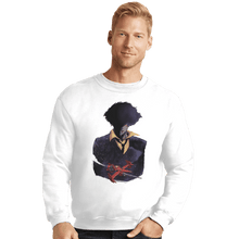 Load image into Gallery viewer, Shirts Crewneck Sweater, Unisex / Small / White Humble Bounty Hunter