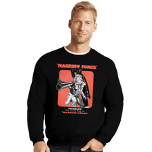 Load image into Gallery viewer, Shirts Crewneck Sweater, Unisex / Small / Black Magruff Force
