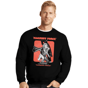 Shirts Crewneck Sweater, Unisex / Small / Black Magruff Force