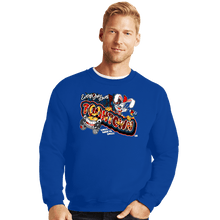 Load image into Gallery viewer, Daily_Deal_Shirts Crewneck Sweater, Unisex / Small / Royal Blue Every Joe Loves Toontown